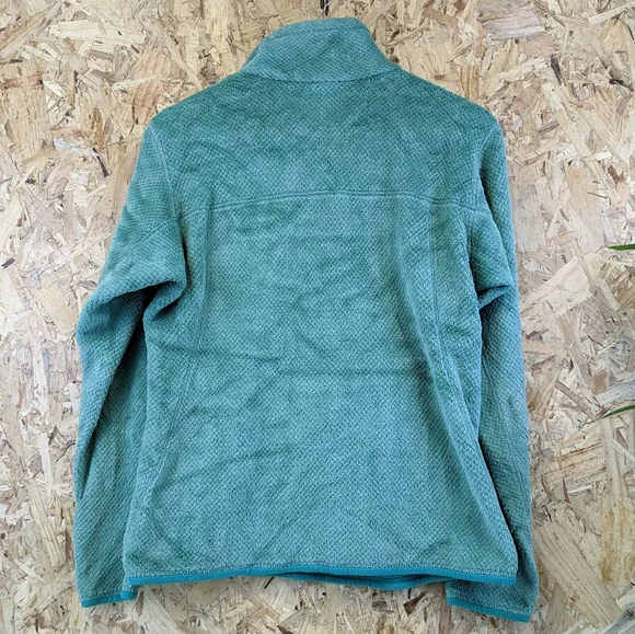 Patagonia Synchilla Snap-T Fleece Sweater Green Jumper Pullover Sweatshirt Small - Picture 6 of 7